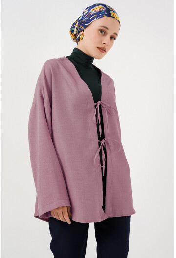 Keten Tesettür Kimono 5968