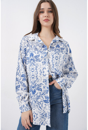 3721 Graphic Patterned Shirt