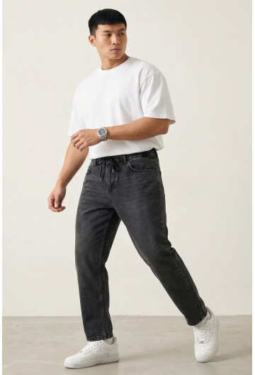 Erkek Rahat Kesim Baggy Jean Pantolon 30075