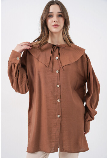 Kadın Bebe Yaka Uzun Tunik 5967