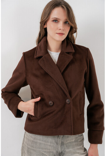 Kadın Kaşe Ceket 0725