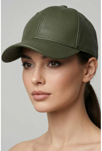 Kadın Suni Deri Şapka 010195