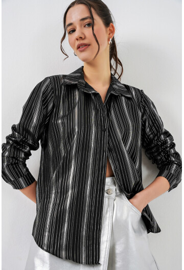 Womens Shirt With Foil Pattern 20253