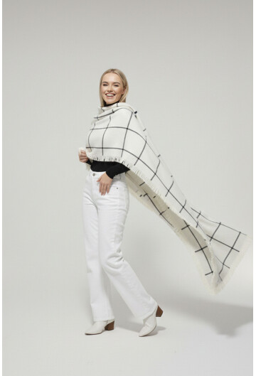 Kadın Yumuşak Dokulu Kalın Şal Atkı 15951