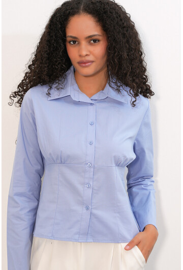 20231 Slim Fit Poplin Gömlek