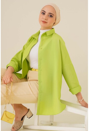 103901 Oversized Basic Hijab Shirt