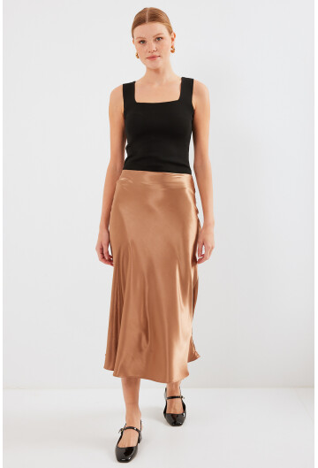 15806 Satin Skirt