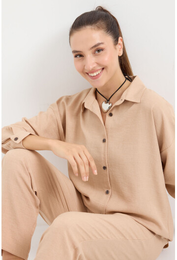 6622 Linen Two-Piece Set
