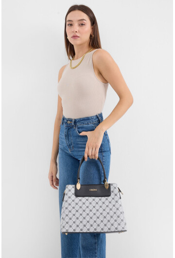 010176 Armine Baskılı Çanta