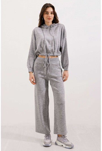 15845 Hooded Oversized Two-Piece Set