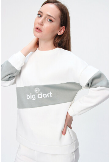 55338 Bigdart Baskılı Sweat