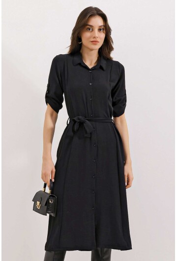 2442 Shirt Dress With Belt
