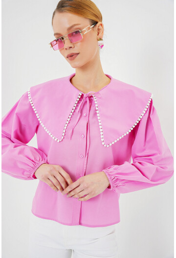 Kadın Bebe Yaka Gömlek 20314