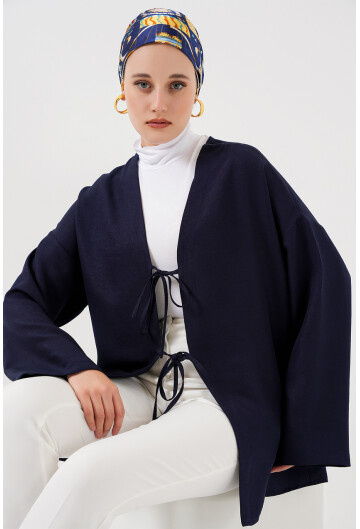 Keten Tesettür Kimono 5968